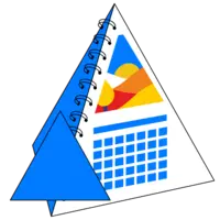 Заказать Календарь в основании треугольник